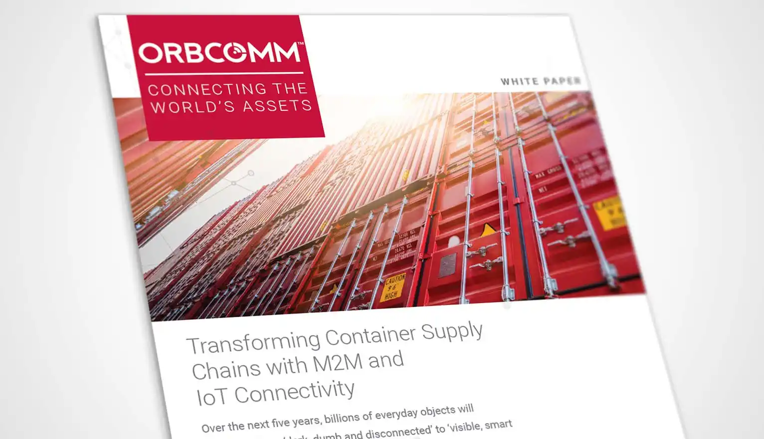 Transforming Container Supply Chains