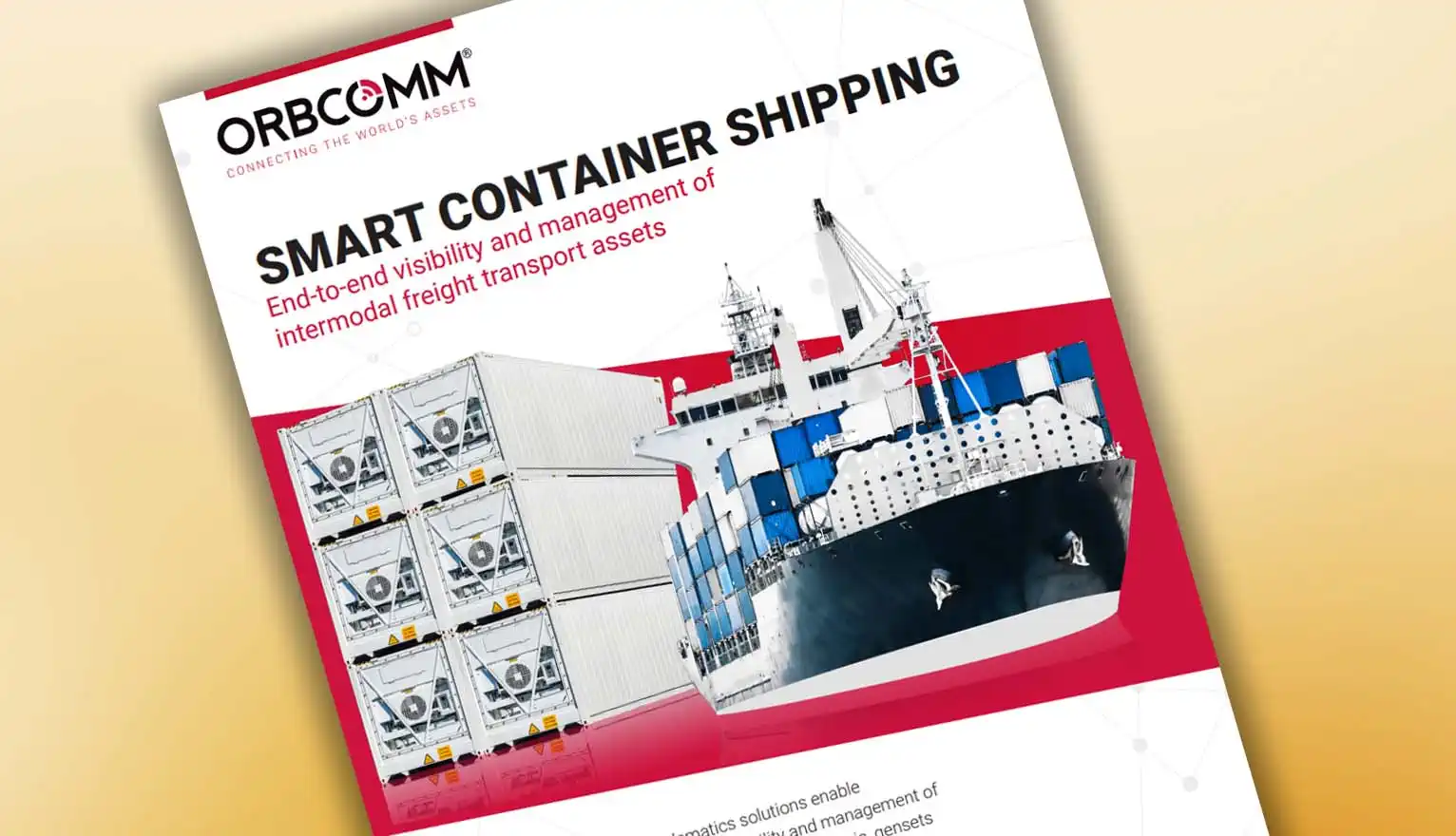 Smart Container Shipping