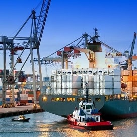 Containers shipping